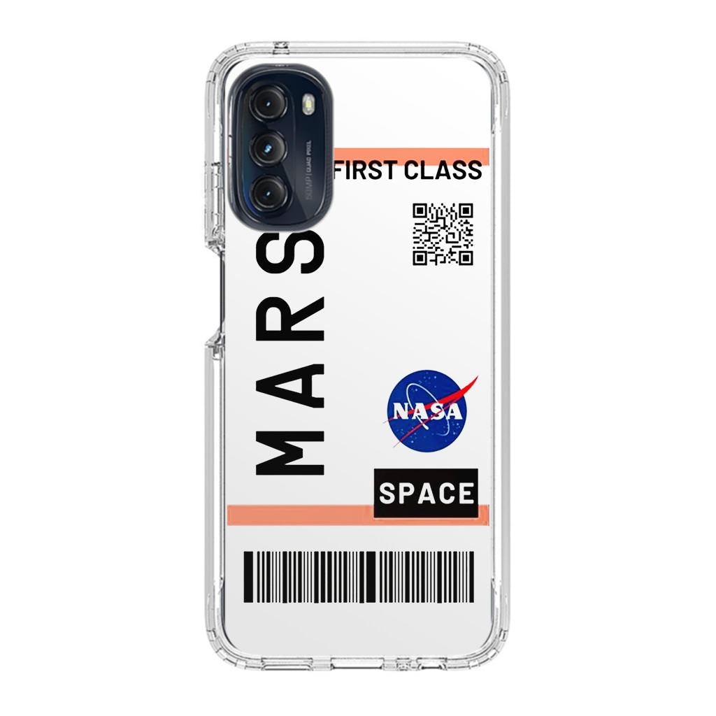 First Class Ticket To Mars Motorola Moto G 5G 2022 Case