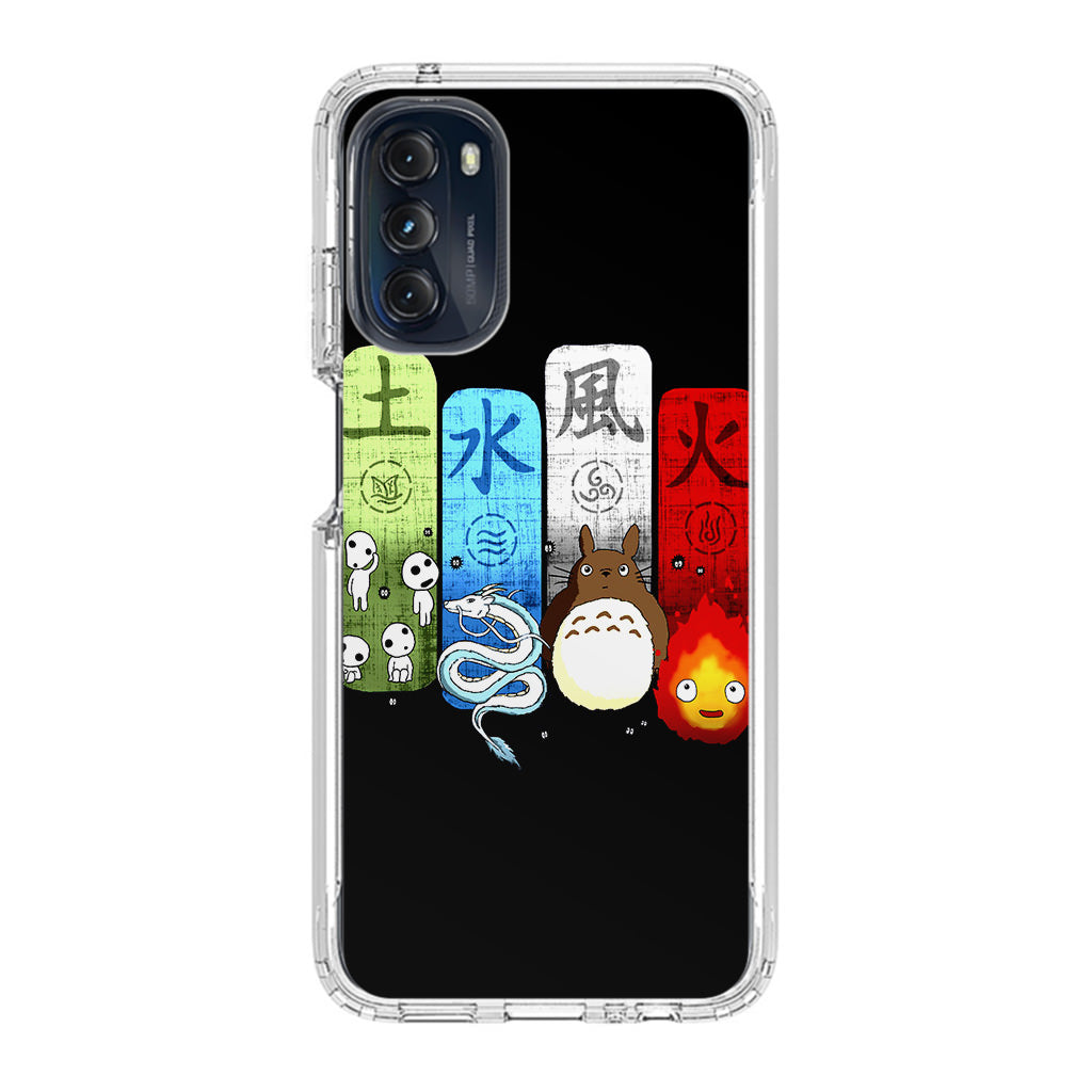 Ghibli Elemental Charms Motorola Moto G 5G 2022 Case