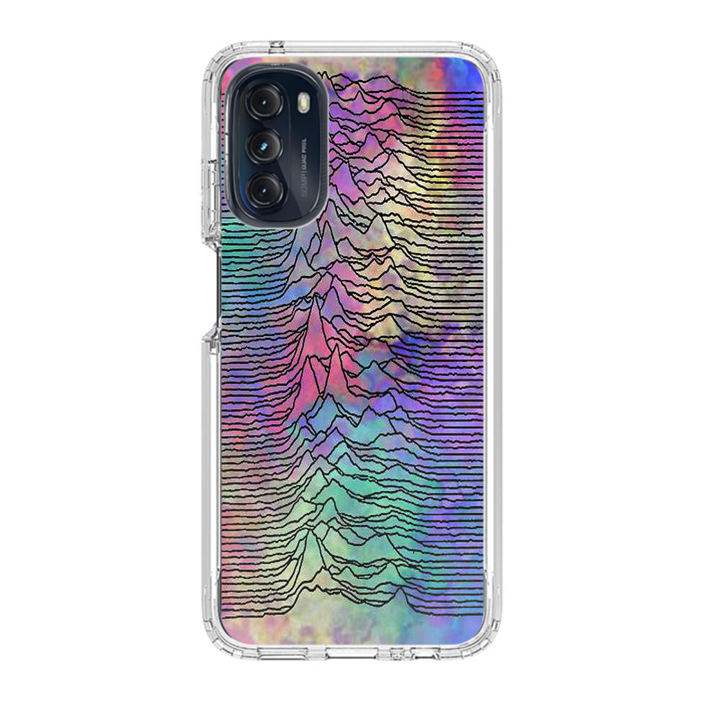 Joy Division Unknown Pleasures Colorful Motorola Moto G 5G 2022 Case