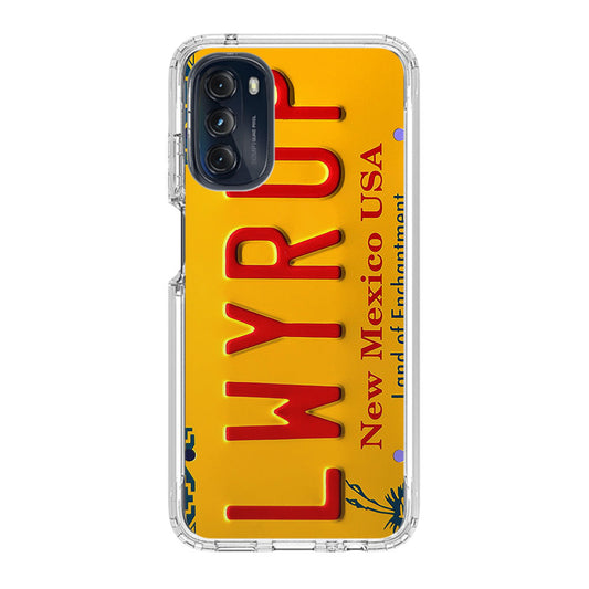 LWYRUP License Plate Motorola Moto G 5G 2022 Case