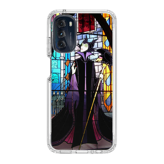 Maleficent Sleeping Beauty Glass Art Motorola Moto G 5G 2022 Case