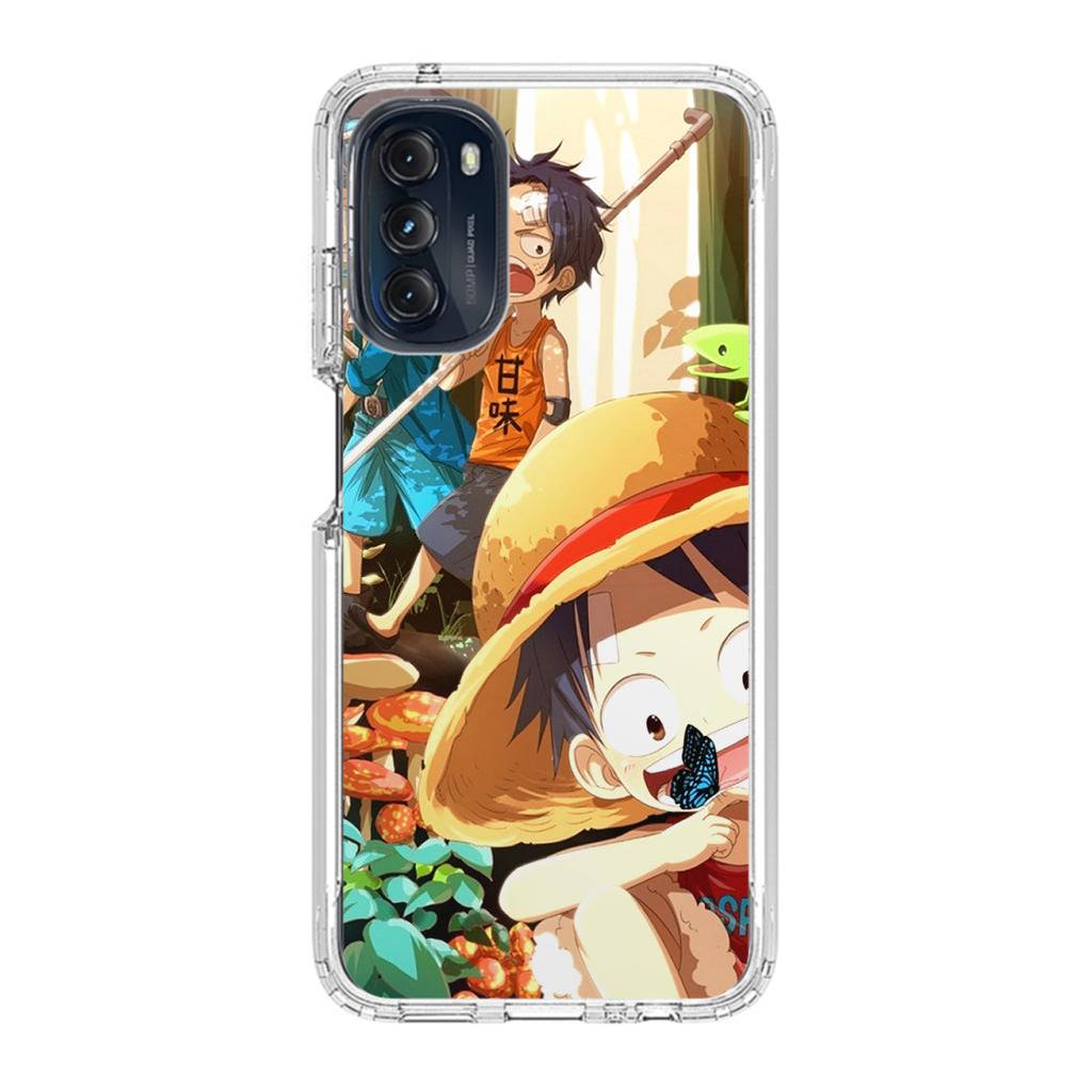 One Piece Little Sabo Ace Luffy Cute Motorola Moto G 5G 2022 Case