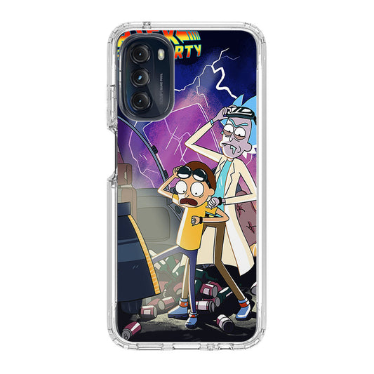 Rick And Morty Back To The Future Motorola Moto G 5G 2022 Case