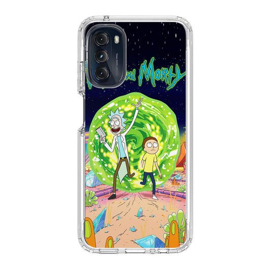 Rick And Morty Portal Gun Motorola Moto G 5G 2022 Case