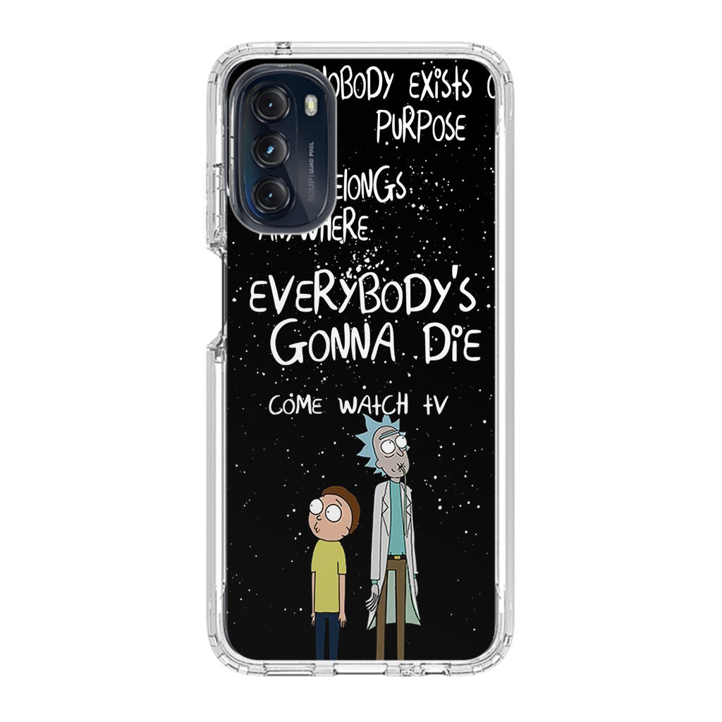 Rick And Morty Quotes Motorola Moto G 5G 2022 Case