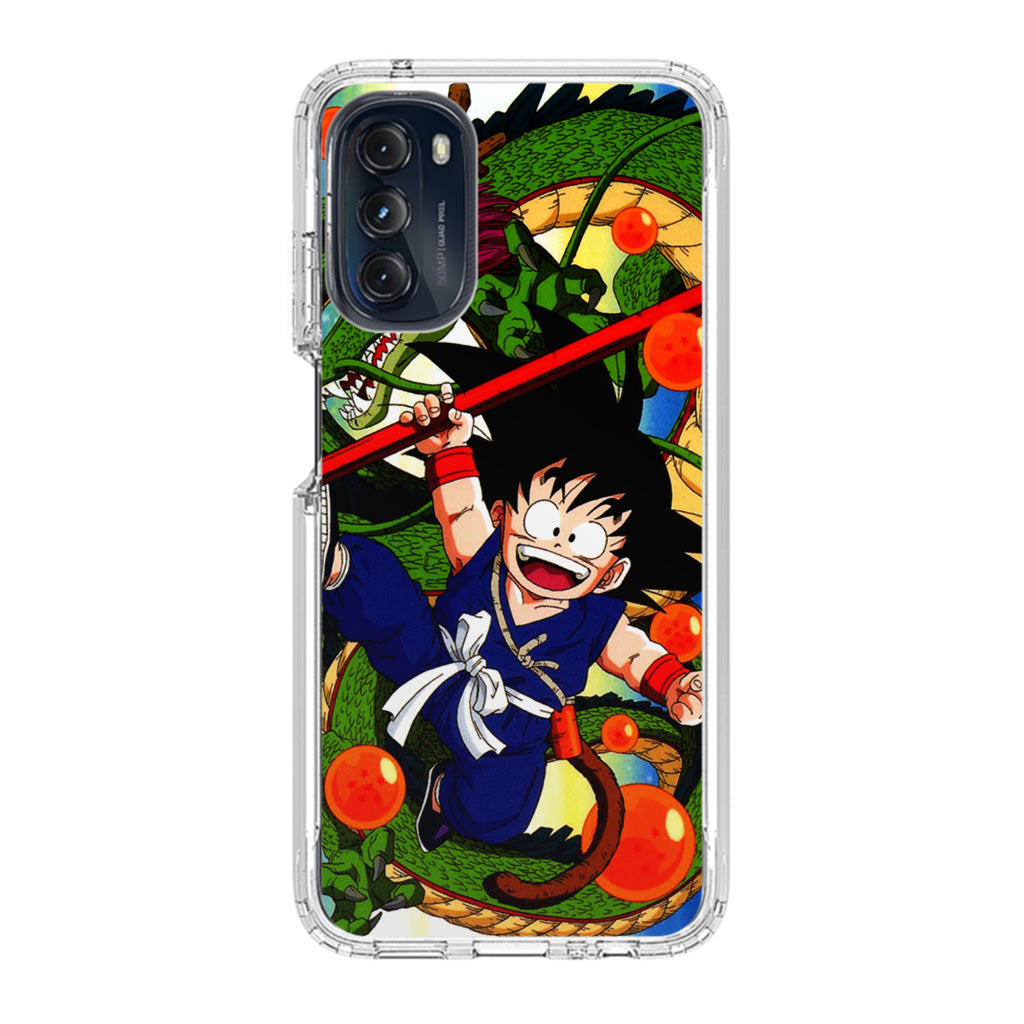 Shenlong And Little Goku Dragon Ball Motorola Moto G 5G 2022 Case