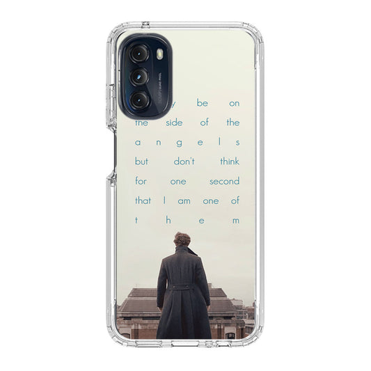 Sherlock Holmes Quote Motorola Moto G 5G 2022 Case