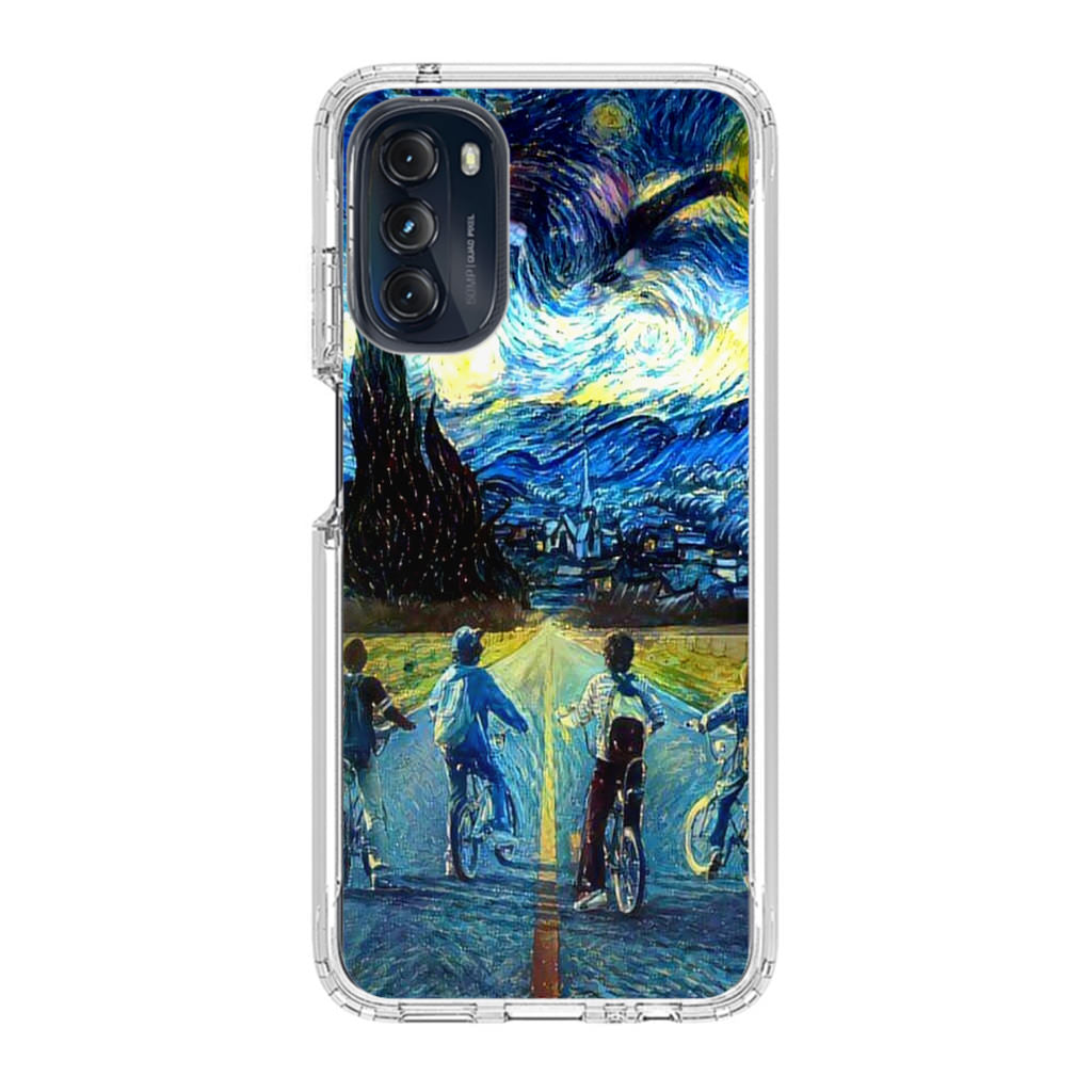 Stranger At Starry Night Motorola Moto G 5G 2022 Case