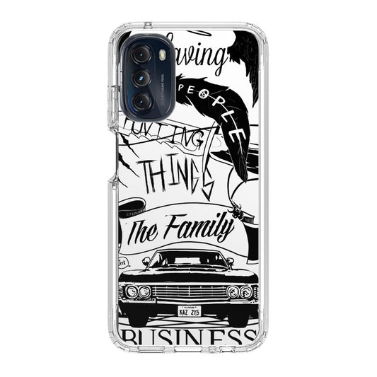 Supernatural Family Business Saving People Motorola Moto G 5G 2022 Case