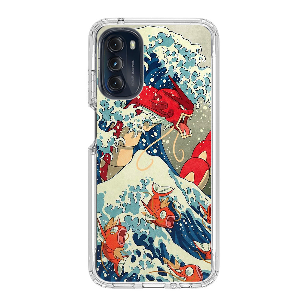 The Great Wave Of Gyarados Motorola Moto G 5G 2022 Case