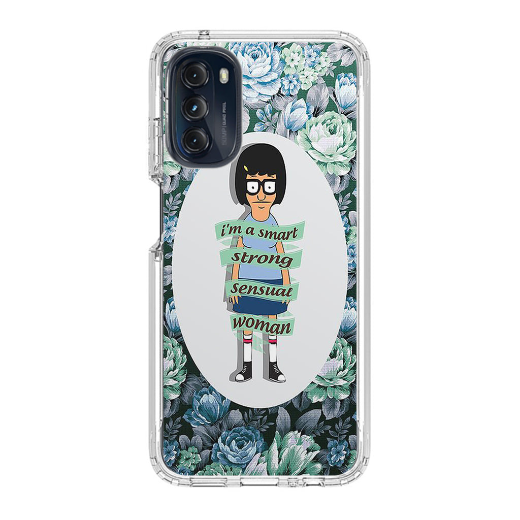 Tina Belcher Flower Woman Quotes Motorola Moto G 5G 2022 Case