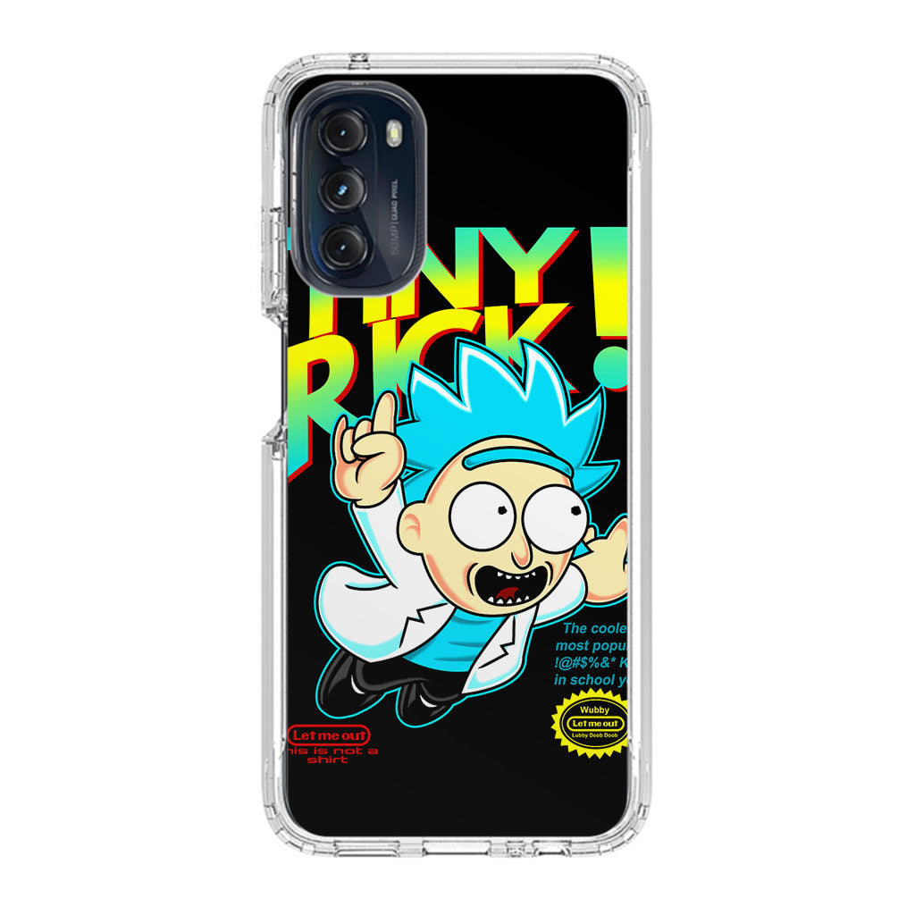 Tiny Rick Let Me Out Motorola Moto G 5G 2022 Case