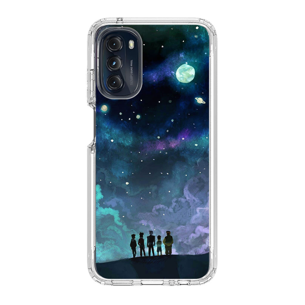 Voltron In Space Nebula Motorola Moto G 5G 2022 Case