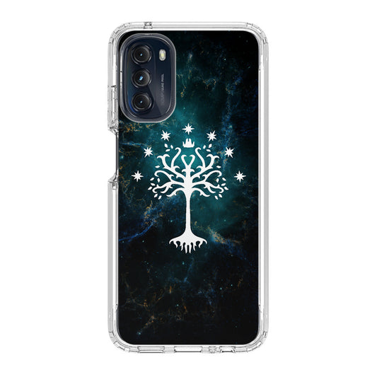 White Tree Of Gondor In Space Nebula Motorola Moto G 5G 2022 Case