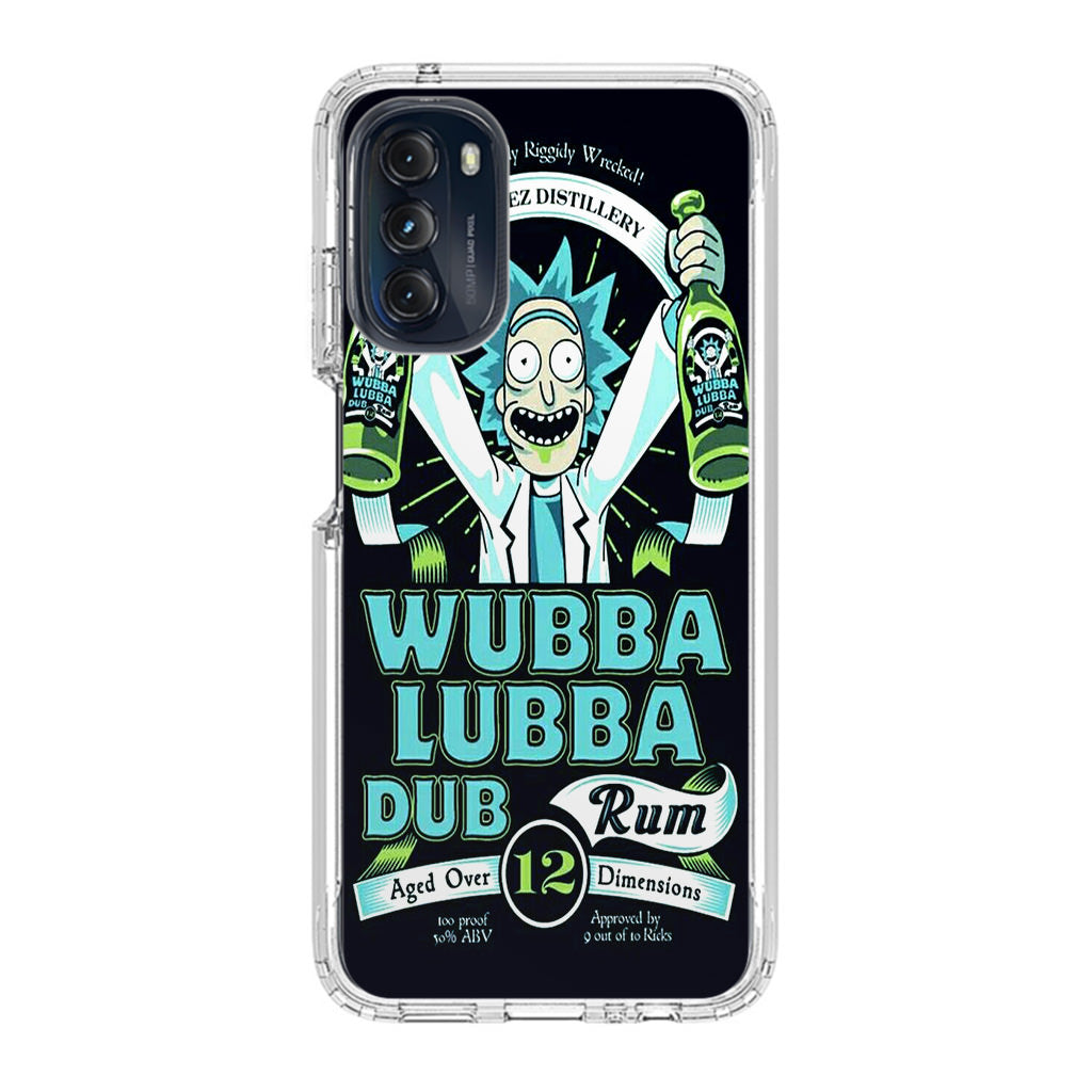 Wubba Lubba Dub Rum Motorola Moto G 5G 2022 Case