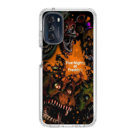 Five Nights at Freddy's Scary Motorola Moto G 5G 2022 Case