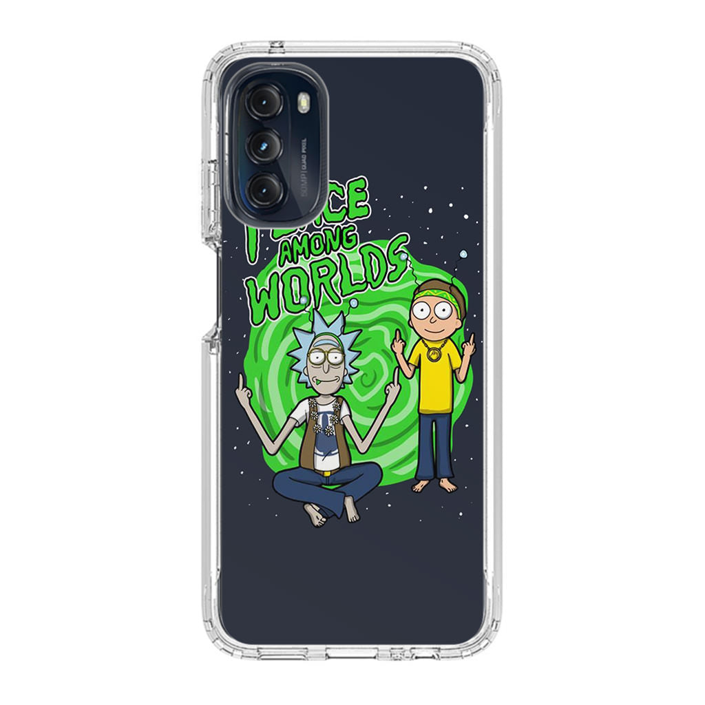 Rick And Morty Peace Among Worlds Motorola Moto G 5G 2022 Case