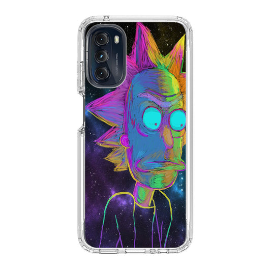 Rick Colorful Crayon Space Motorola Moto G 5G 2022 Case