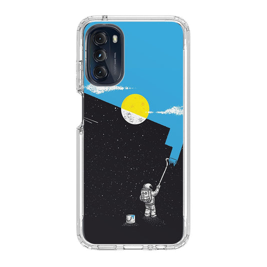 Space Paiting Day Motorola Moto G 5G 2022 Case