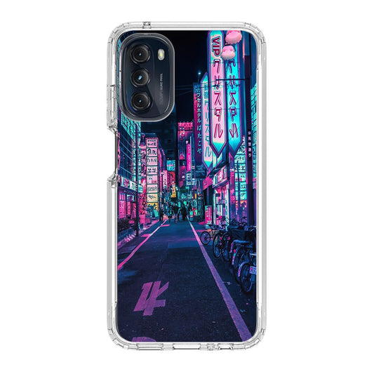 Tokyo Street Wonderful Neon Motorola Moto G 5G 2022 Case
