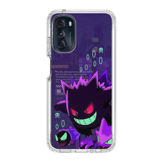 Gengar Pixel Art Motorola Moto G 5G 2022 Case