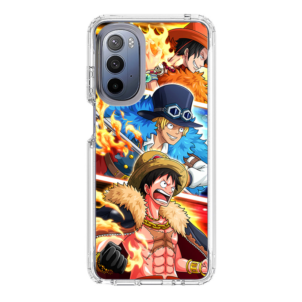 Ace Sabo Luffy Motorola Moto G Stylus 5G 2022 Case