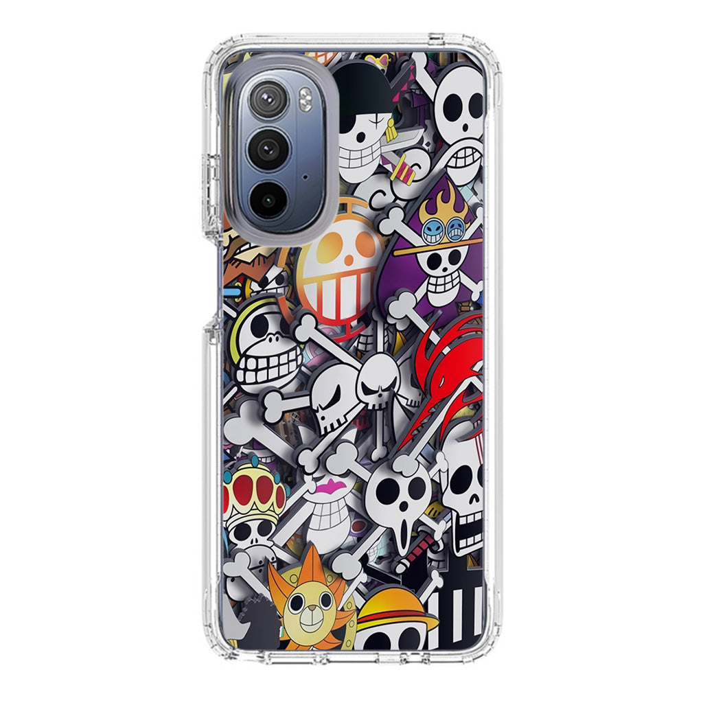 All Pirate Symbols One Piece Motorola Moto G Stylus 5G 2022 Case