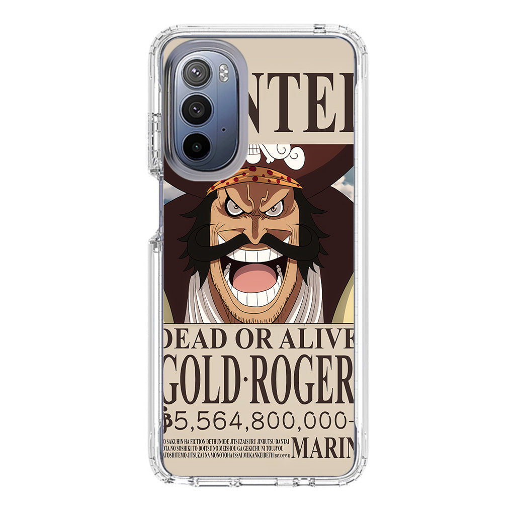 Gold Roger Bounty Motorola Moto G Stylus 5G 2022 Case