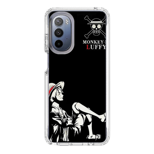 Monkey D Luffy Black And White Motorola Moto G Stylus 5G 2022 Case