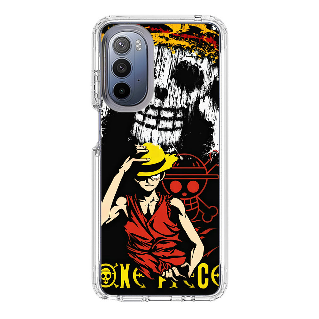 Monkey D Luffy Paint Art Motorola Moto G Stylus 5G 2022 Case