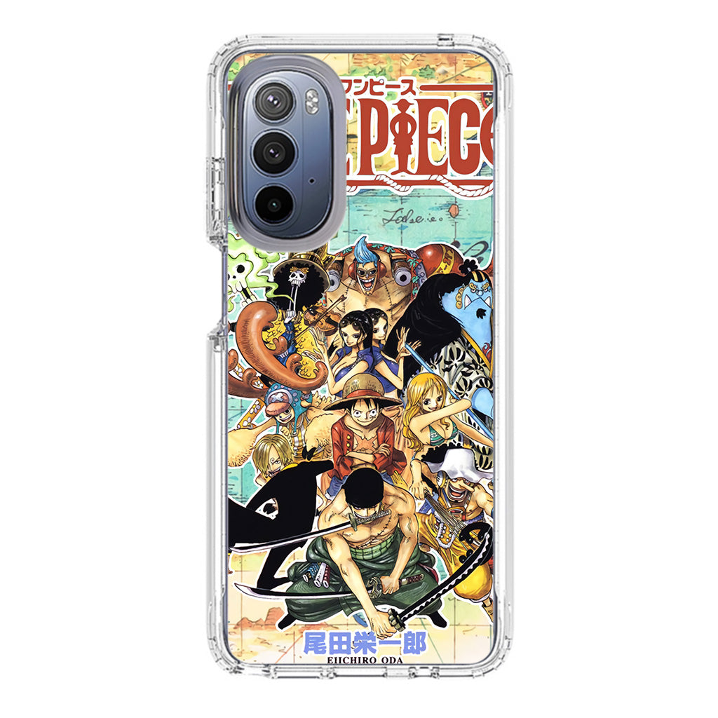 One Piece Comic Straw Hat Pirate Motorola Moto G Stylus 5G 2022 Case