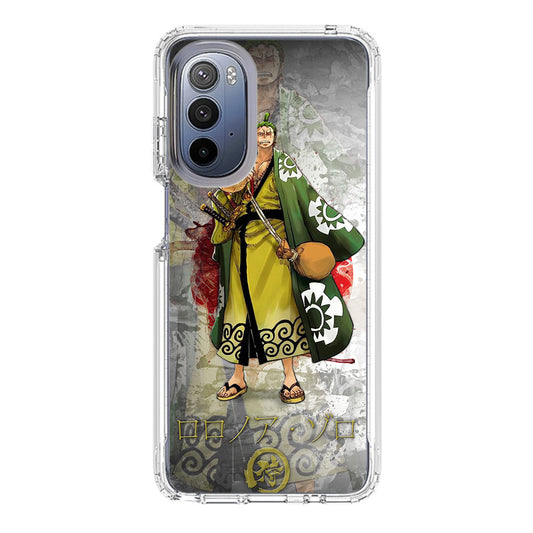 Roronoa Zoro Arc Wano Motorola Moto G Stylus 5G 2022 Case