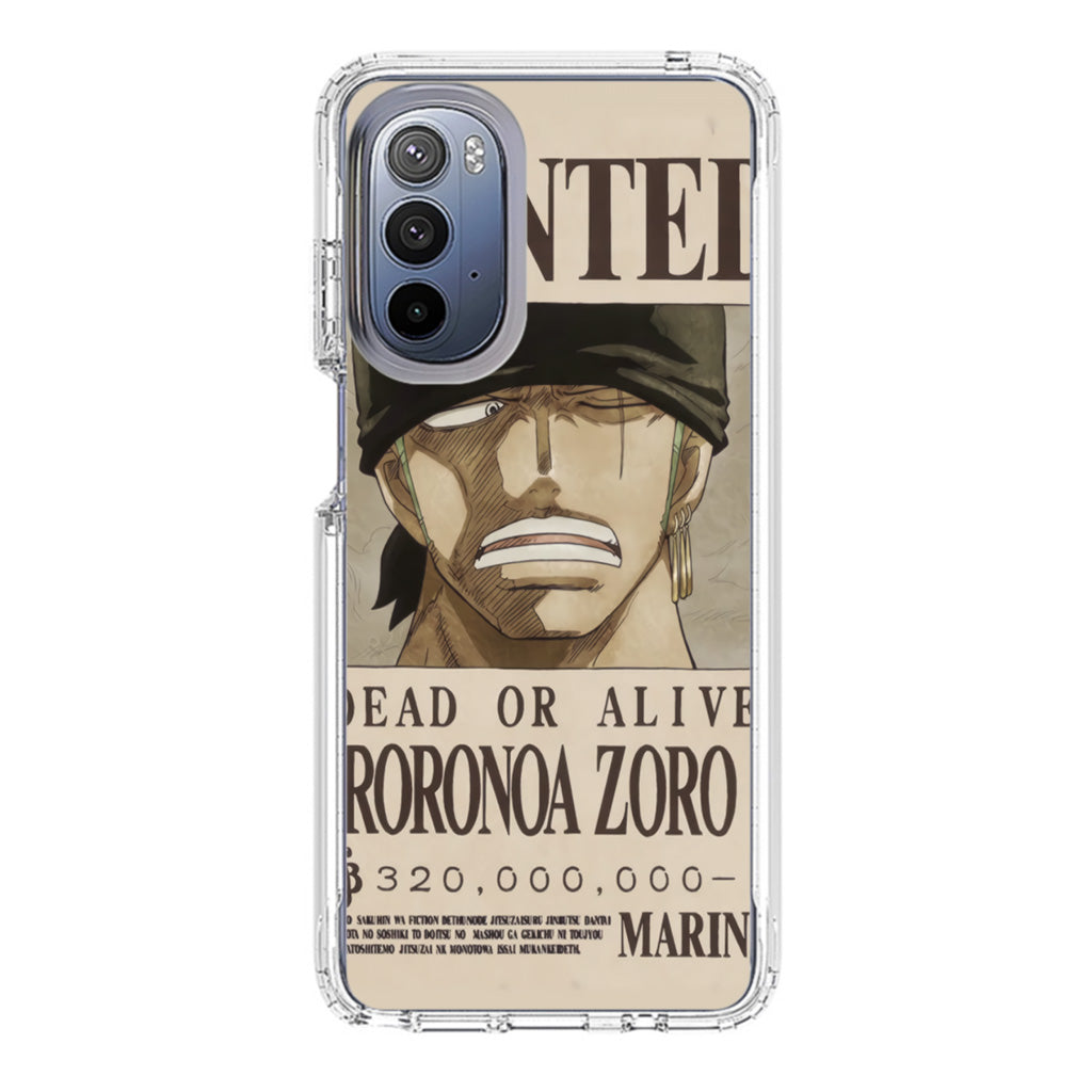 Roronoa Zoro Bounty Motorola Moto G Stylus 5G 2022 Case