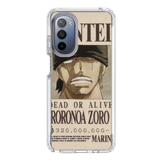 Roronoa Zoro Bounty Motorola Moto G Stylus 5G 2022 Case