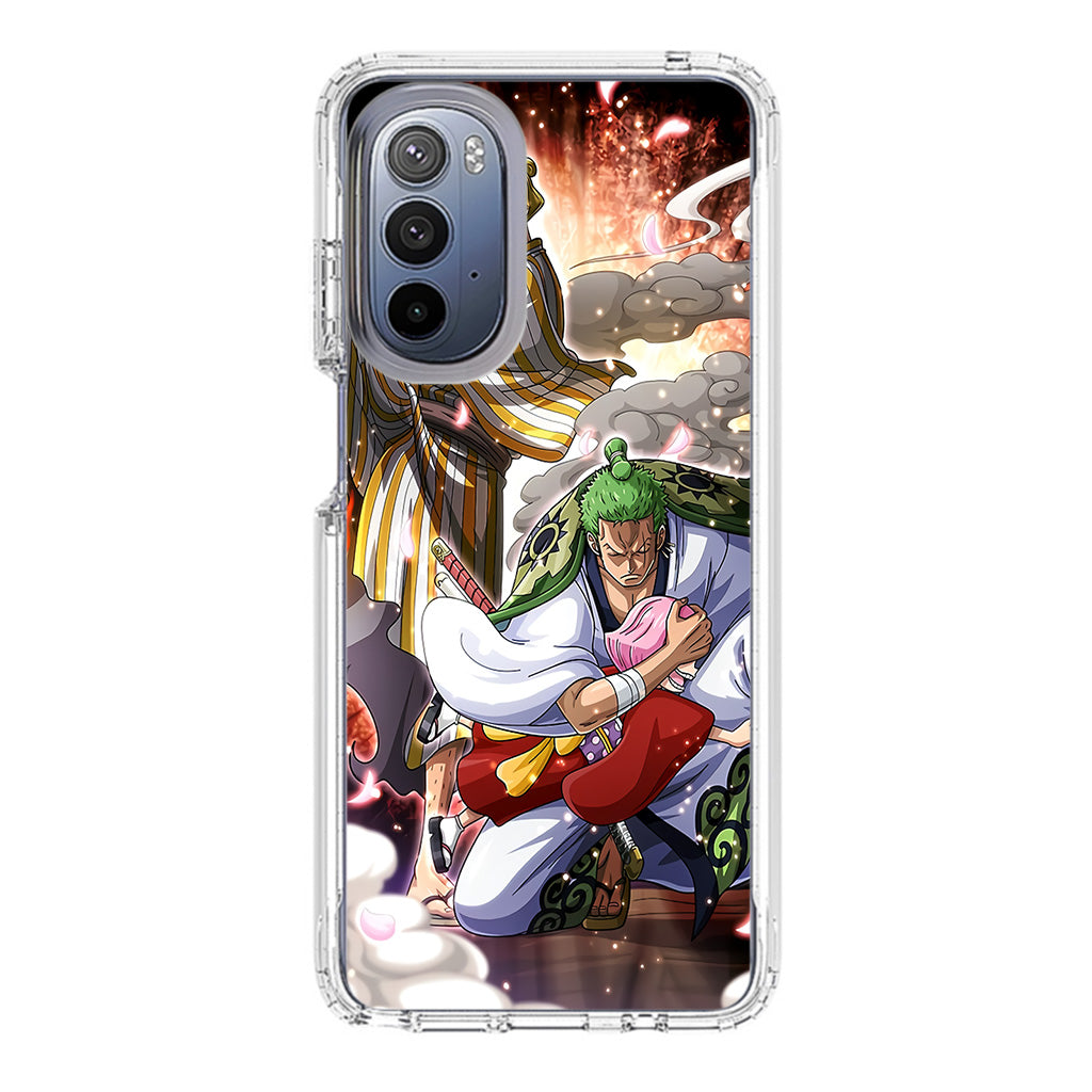 Sanji And Zoro Saving Otoko Motorola Moto G Stylus 5G 2022 Case