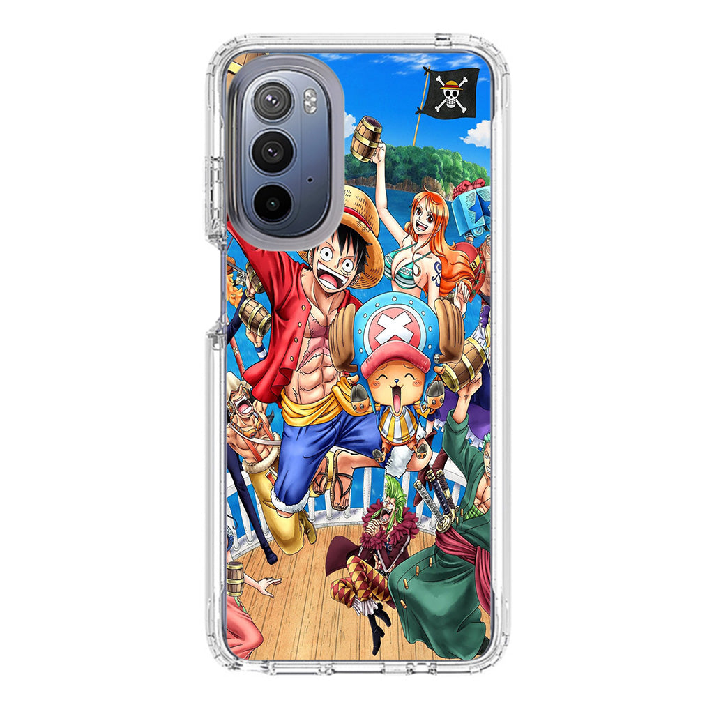 Straw Hat Pirates And Allies Motorola Moto G Stylus 5G 2022 Case