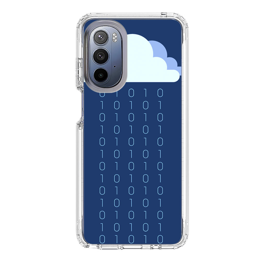 Abstract Binary Minimalist Motorola Moto G Stylus 5G 2022 Case