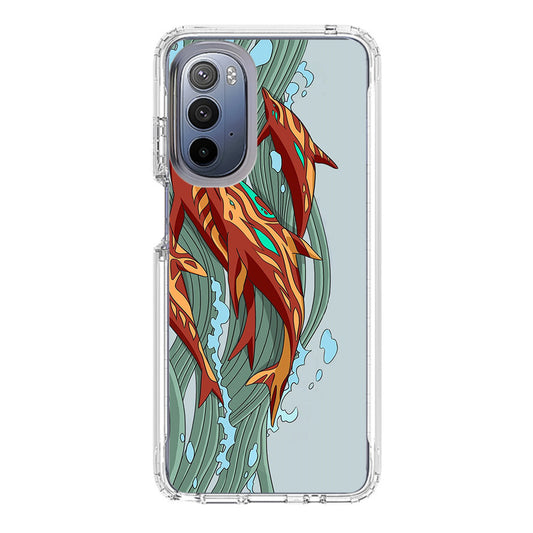 Aquamarine Revenge Motorola Moto G Stylus 5G 2022 Case