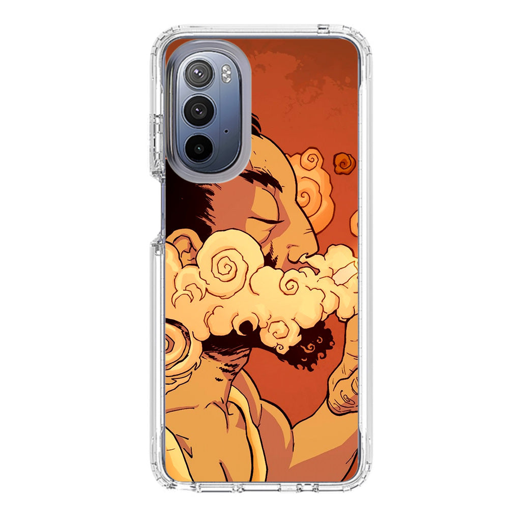 Artistic Psychedelic Smoke Motorola Moto G Stylus 5G 2022 Case