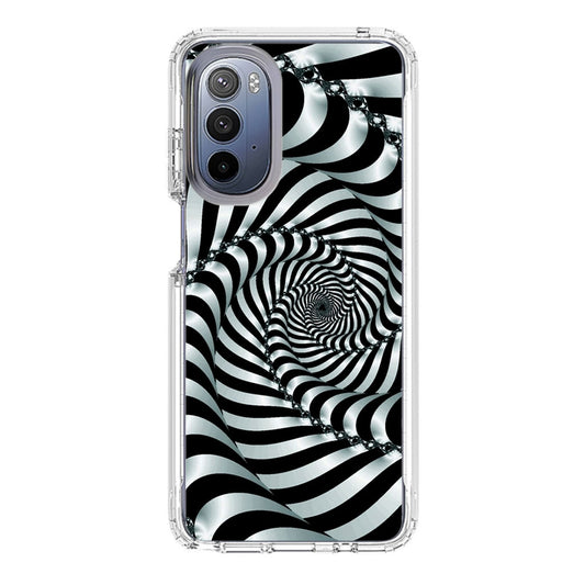 Artistic Spiral 3D Motorola Moto G Stylus 5G 2022 Case