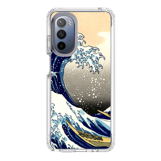 Artistic the Great Wave off Kanagawa Motorola Moto G Stylus 5G 2022 Case