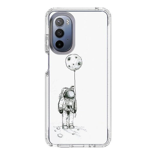 Astronaut Moon Balloon Motorola Moto G Stylus 5G 2022 Case