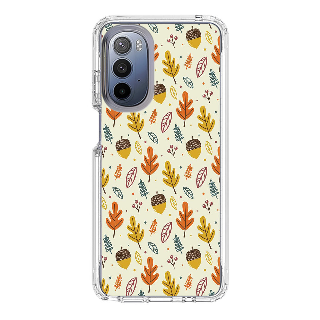 Autumn Things Pattern Motorola Moto G Stylus 5G 2022 Case