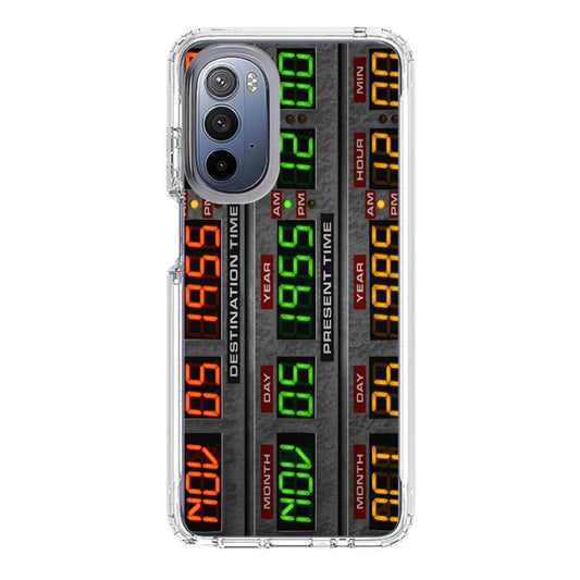 Back To The Future Time Circuits Motorola Moto G Stylus 5G 2022 Case