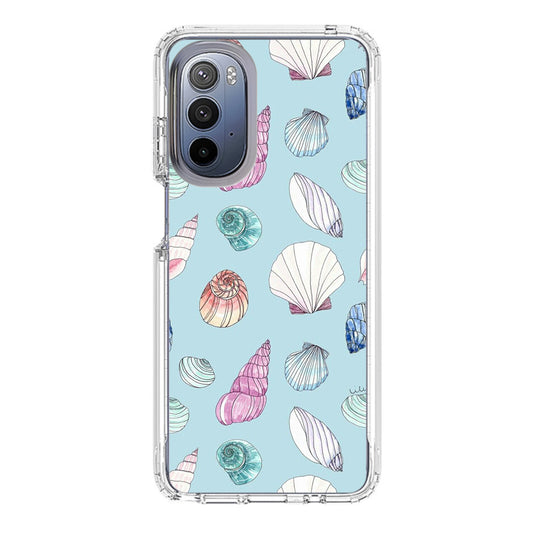 Beach Shells Pattern Motorola Moto G Stylus 5G 2022 Case