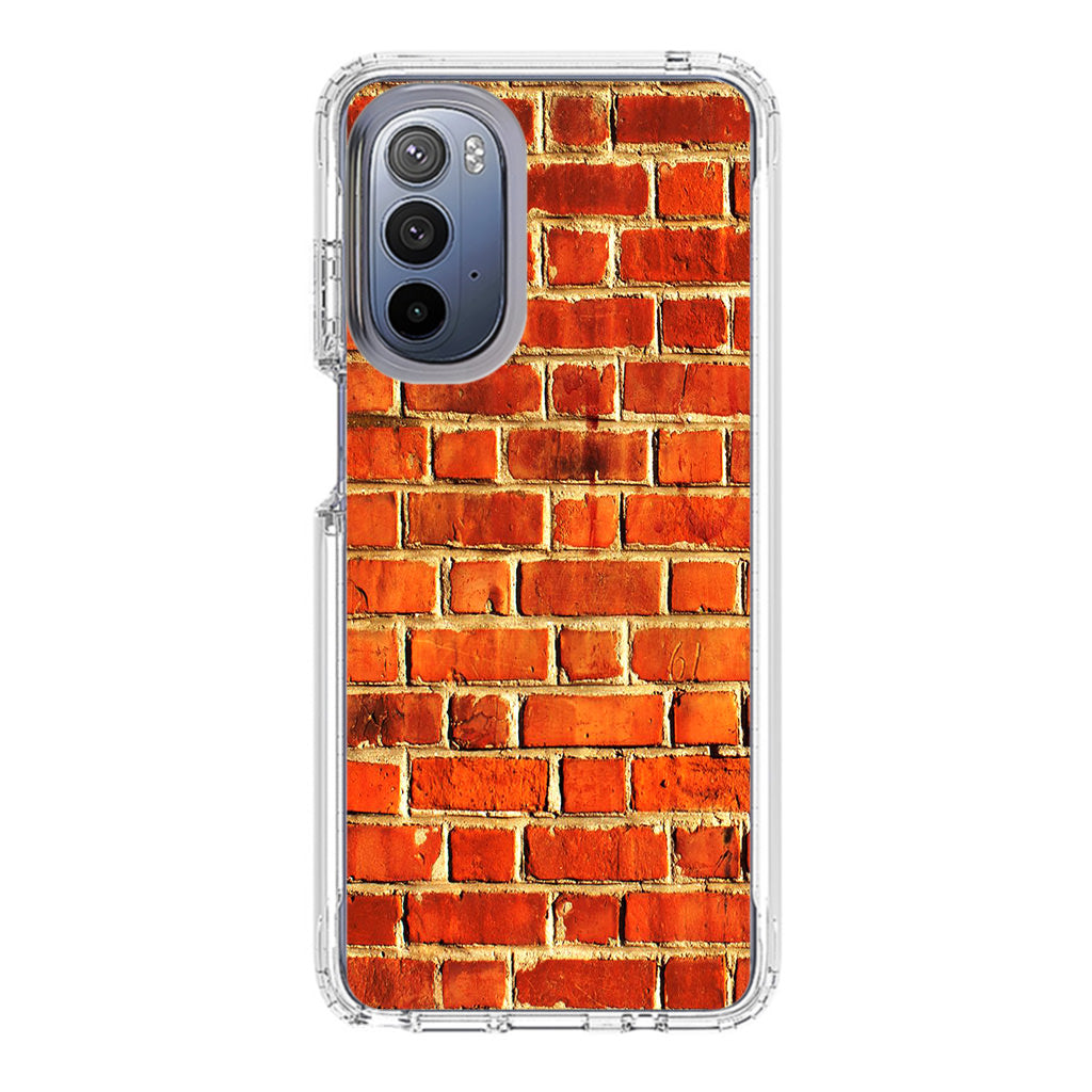 Brick Wall Pattern Motorola Moto G Stylus 5G 2022 Case