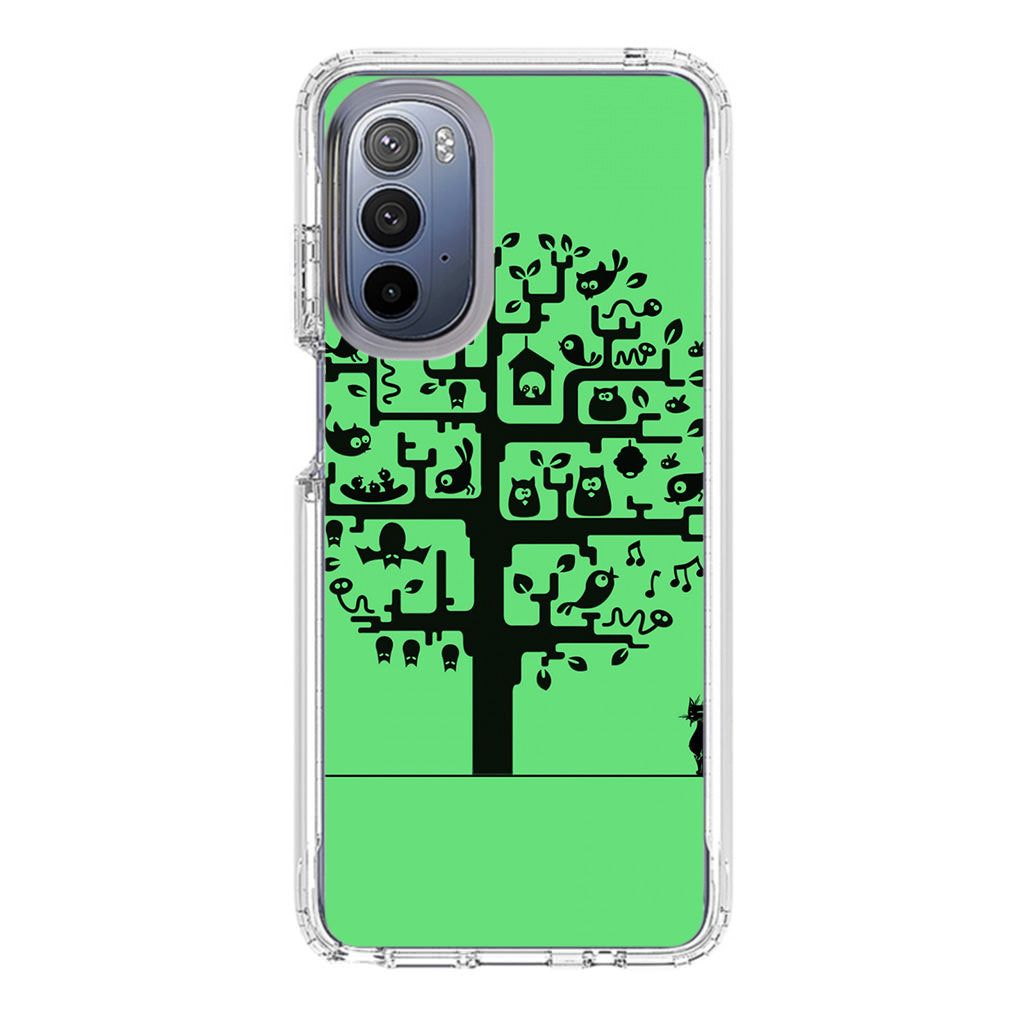 Cat Tree Motorola Moto G Stylus 5G 2022 Case