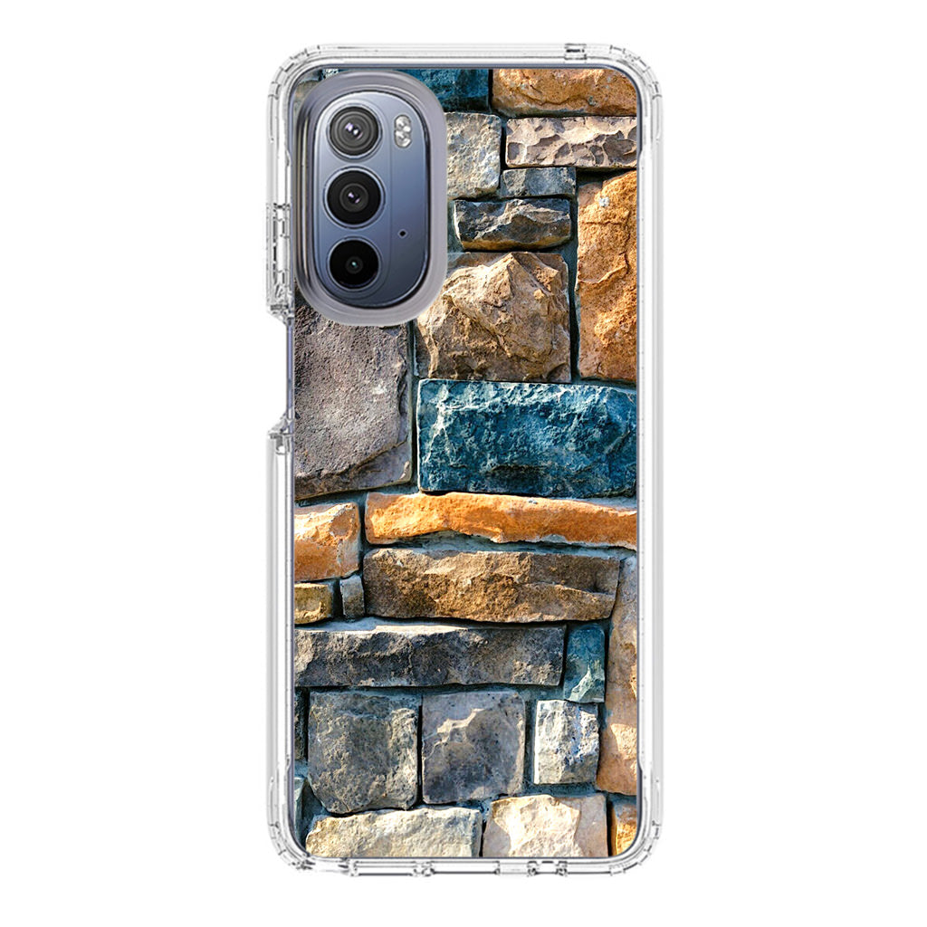 Colored Stone Piles Motorola Moto G Stylus 5G 2022 Case