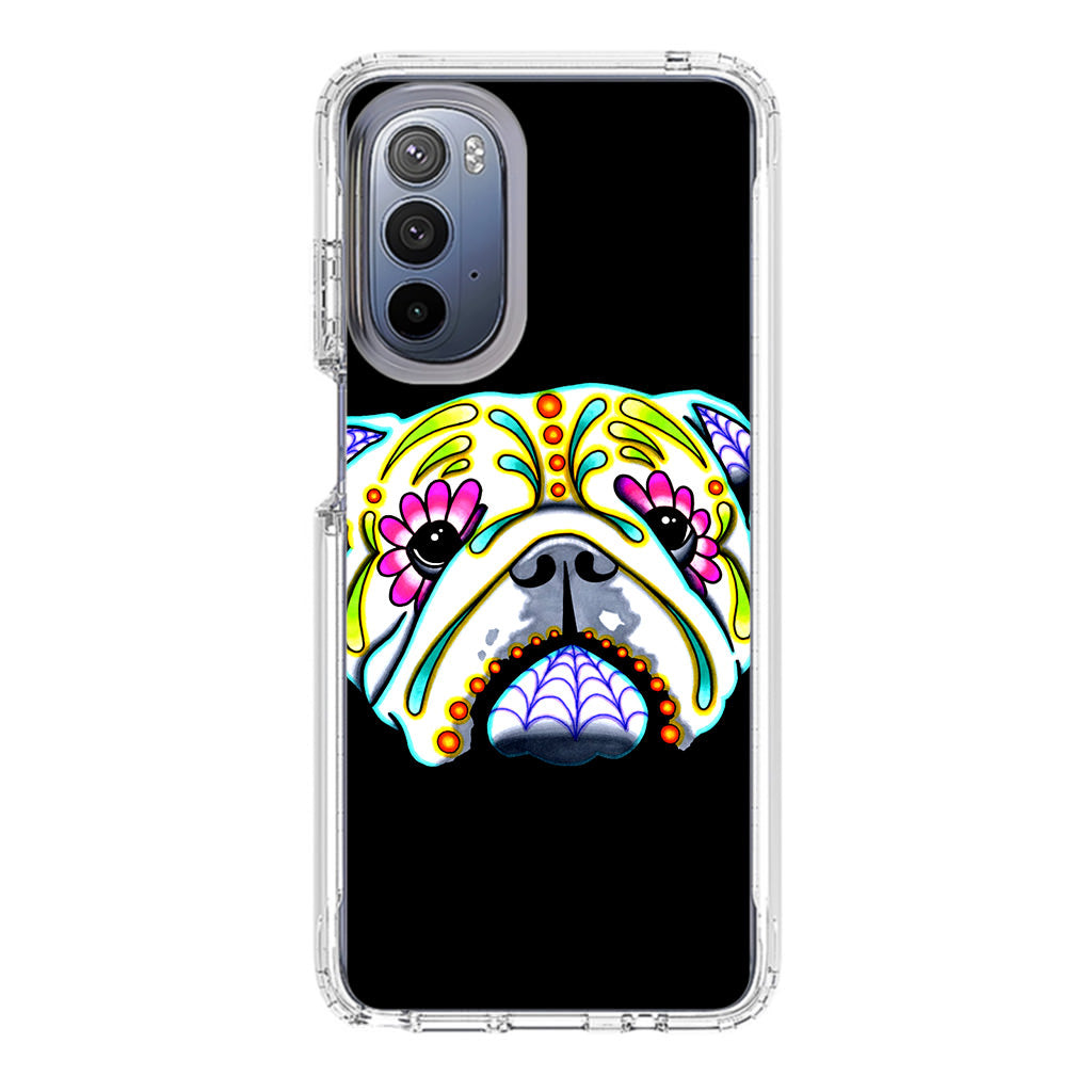 Colorful Bulldog Art Motorola Moto G Stylus 5G 2022 Case