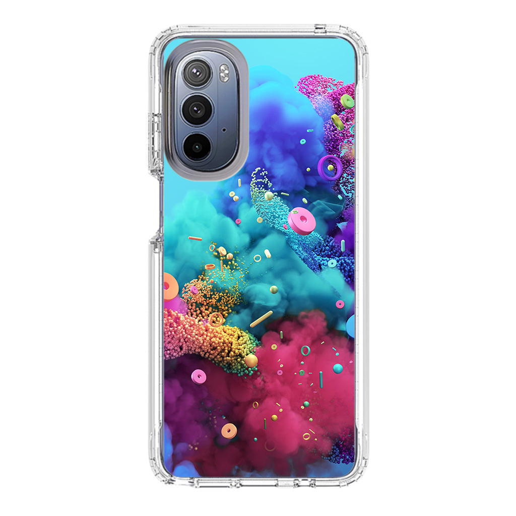 Colorful Smoke Boom Motorola Moto G Stylus 5G 2022 Case